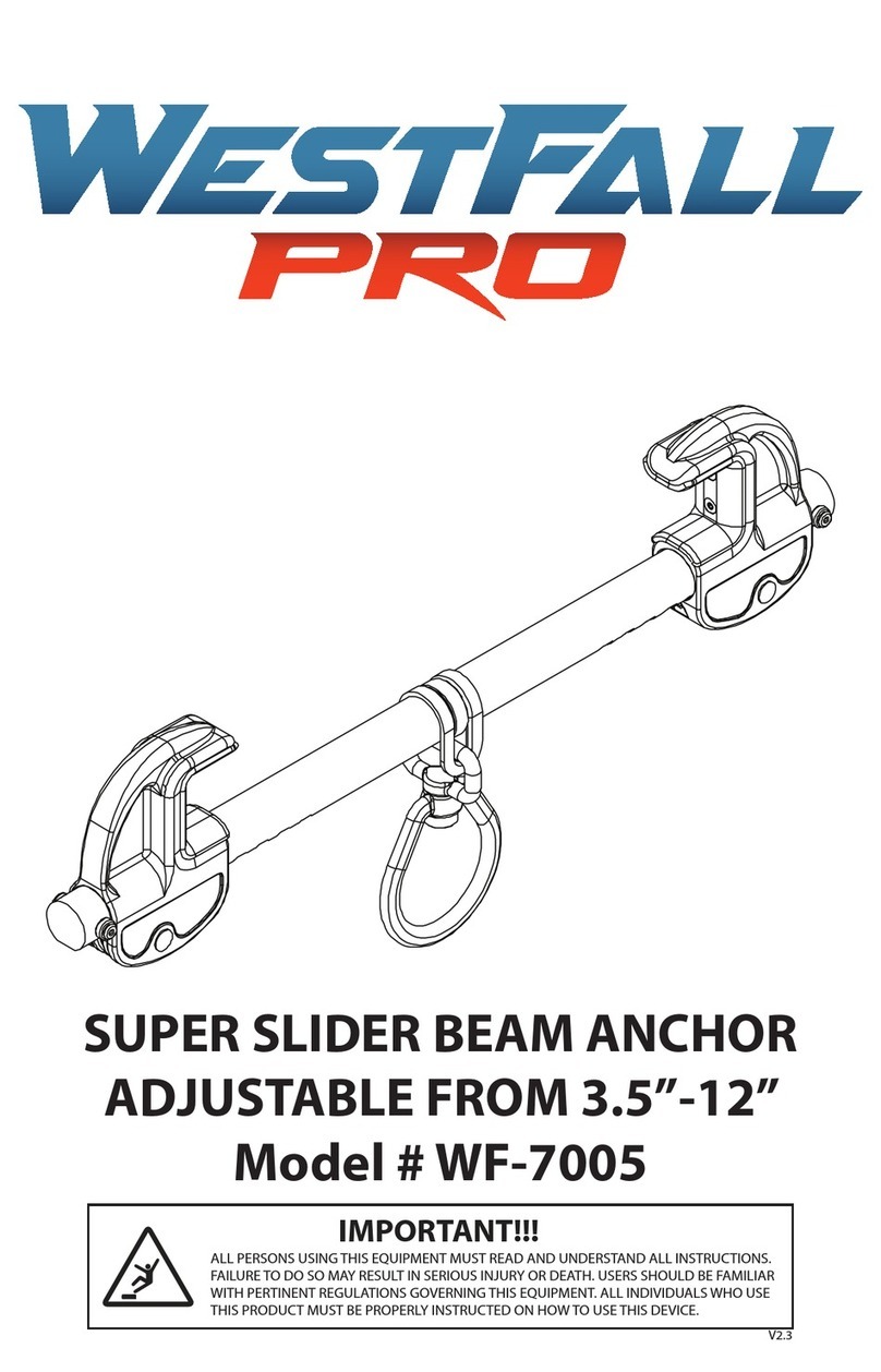 WestFall PRO WF-7005 instruction manual