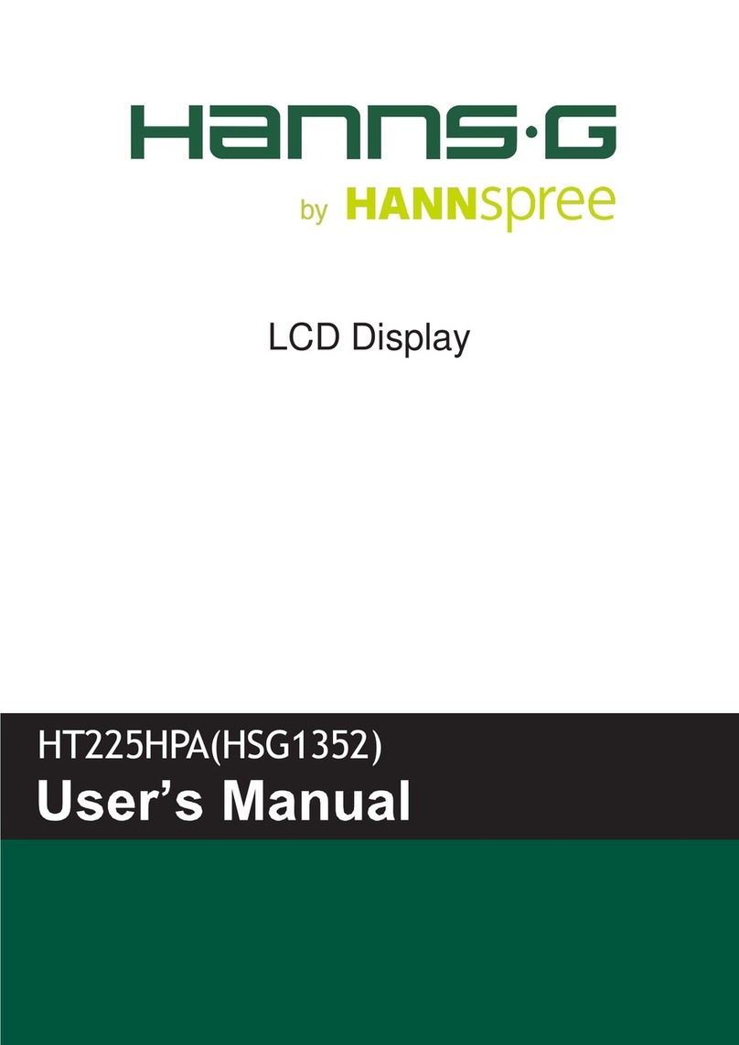 HANNspree Hanns.G HT225HPA User manual
