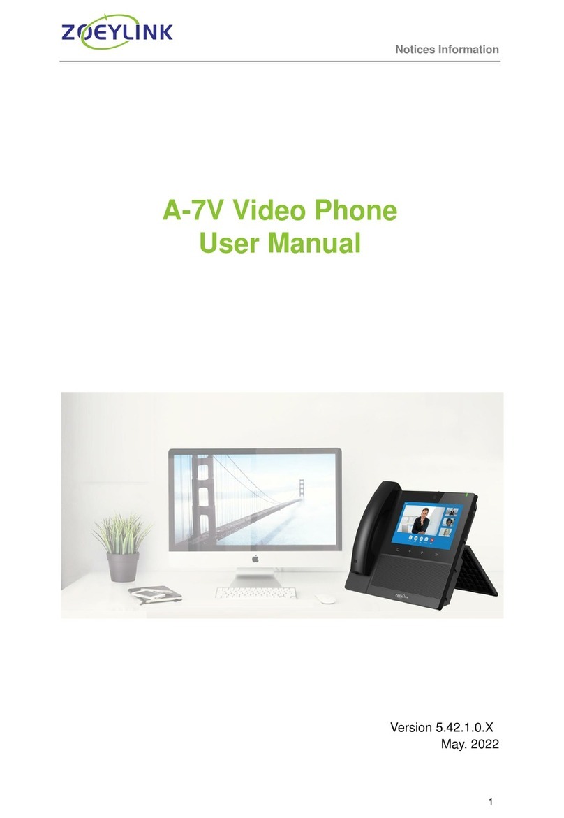 ZOEYLINK A-7V user manual