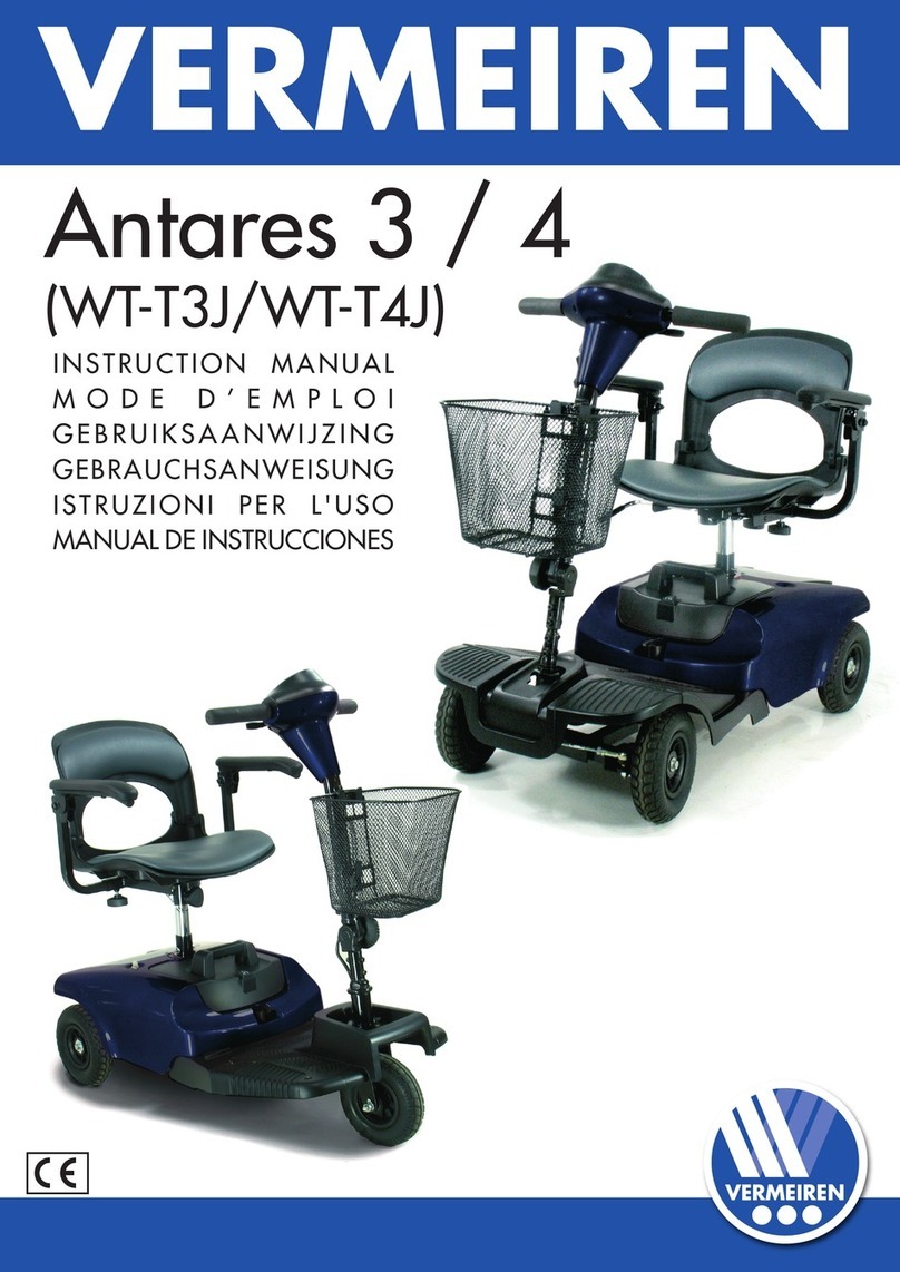 Vermeiren Antares 3 instruction manual