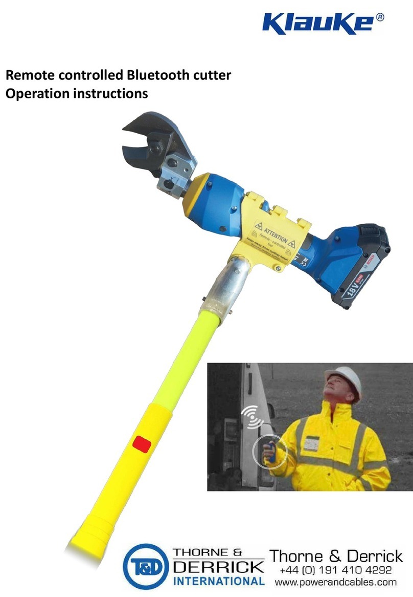 Klauke ES20RMCCFM-NWR Operation instructions