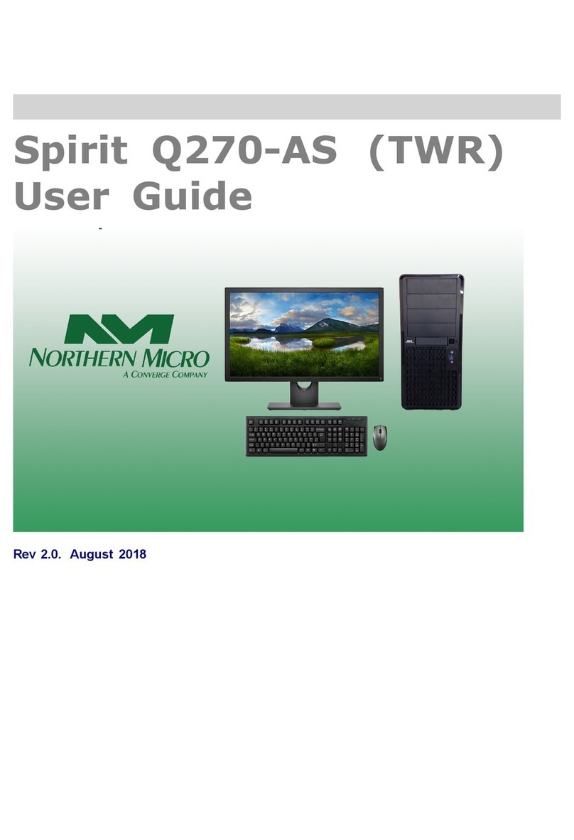 Northern Micro Spirit Q270-AS TWR user guide Northern Micro Spirit Q270-AS TWR user guide
