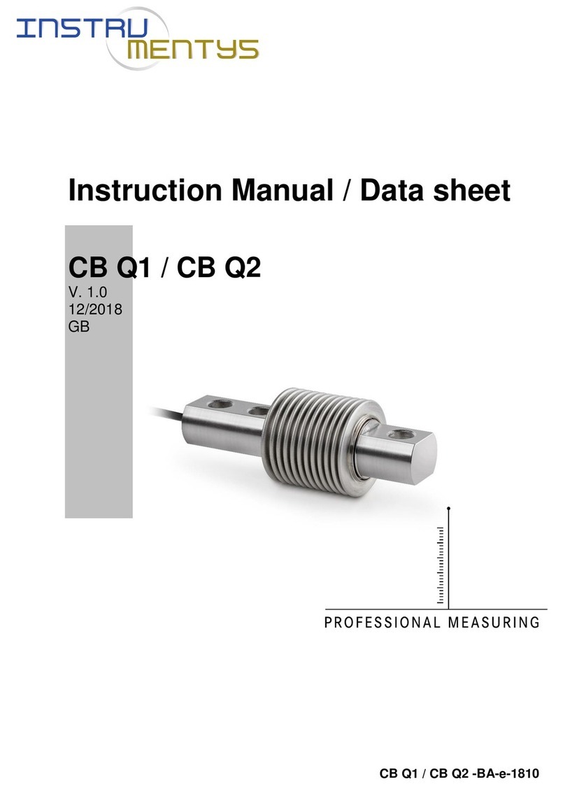 INSTRUMENTYS CB Q1 instruction manual