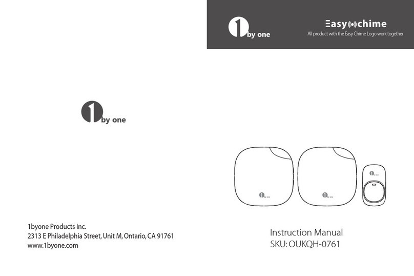 1 BY ONE Easy Chime OUKQH-0761 instruction manual
