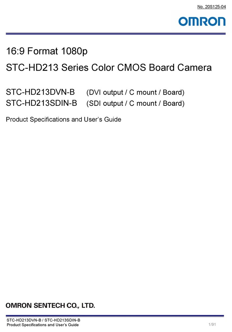 Omron STC-HD213DVN-B Installation instructions