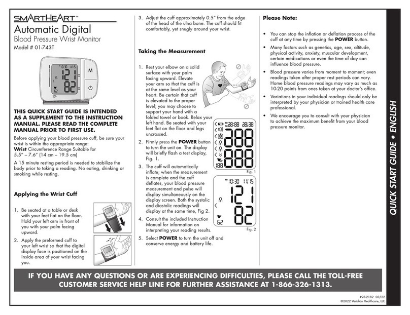 smartheart 01-743T User manual