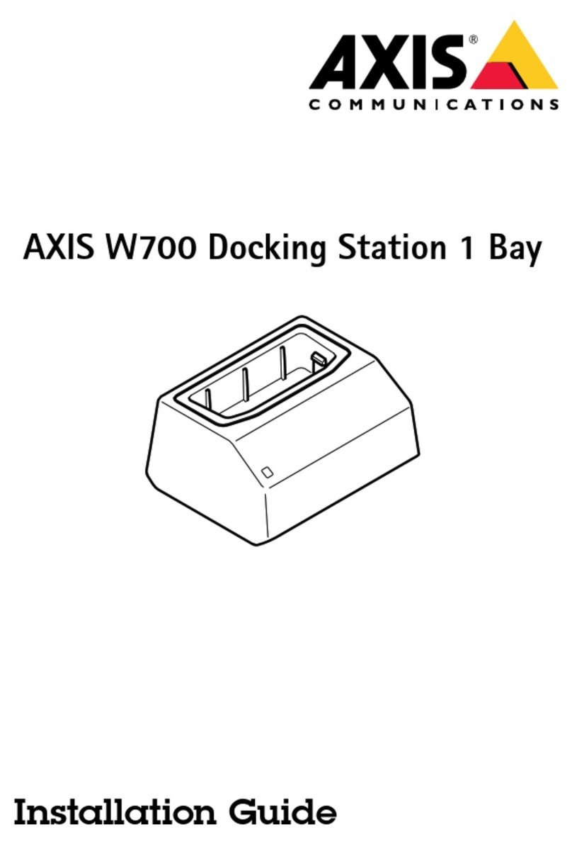 Axis W700 installation guide