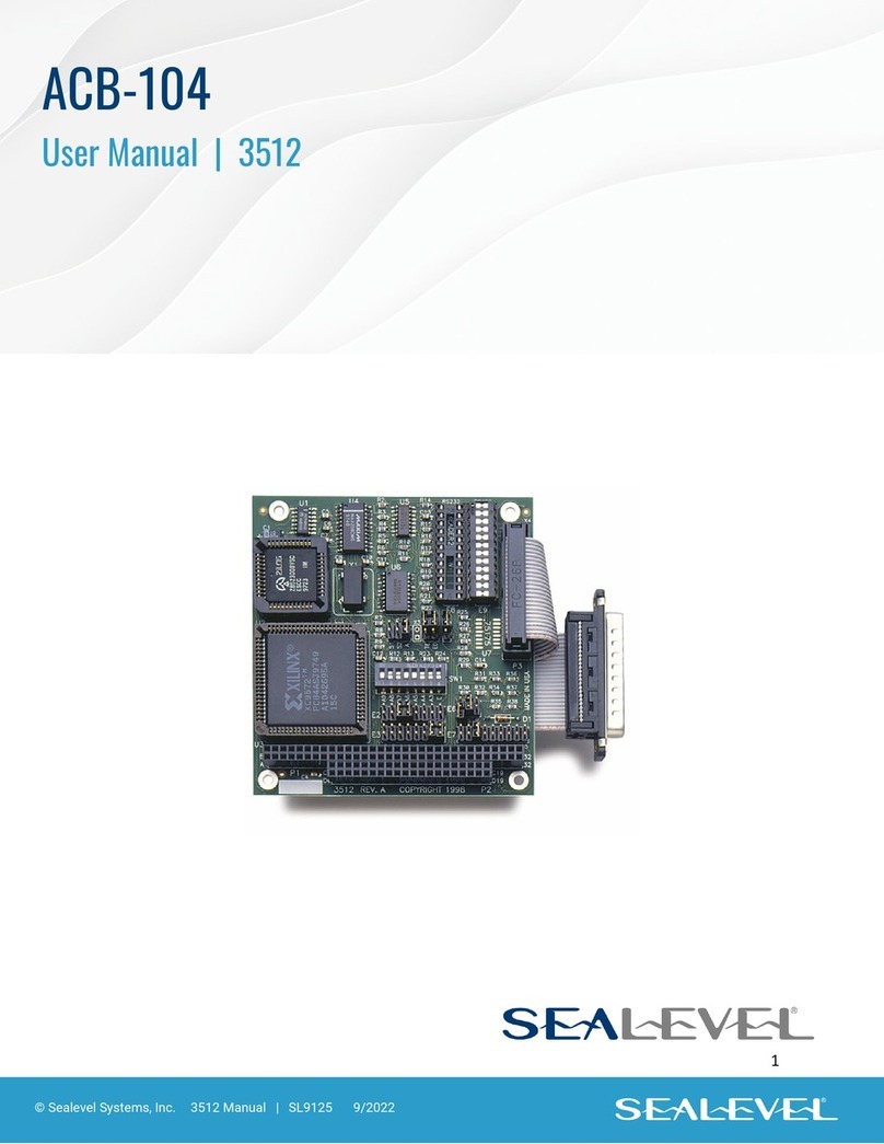 SeaLevel ACB-104 User manual