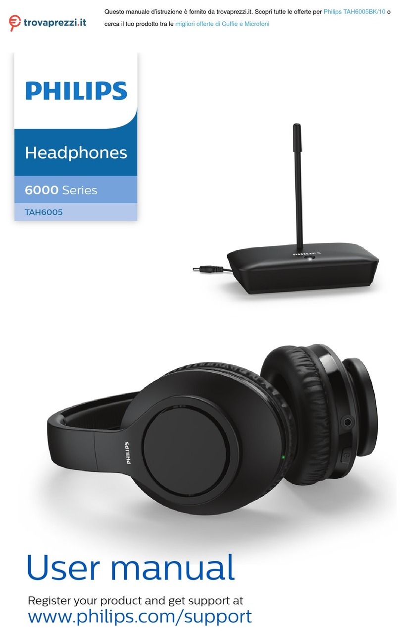 Philips TAH6005BK/10 User manual