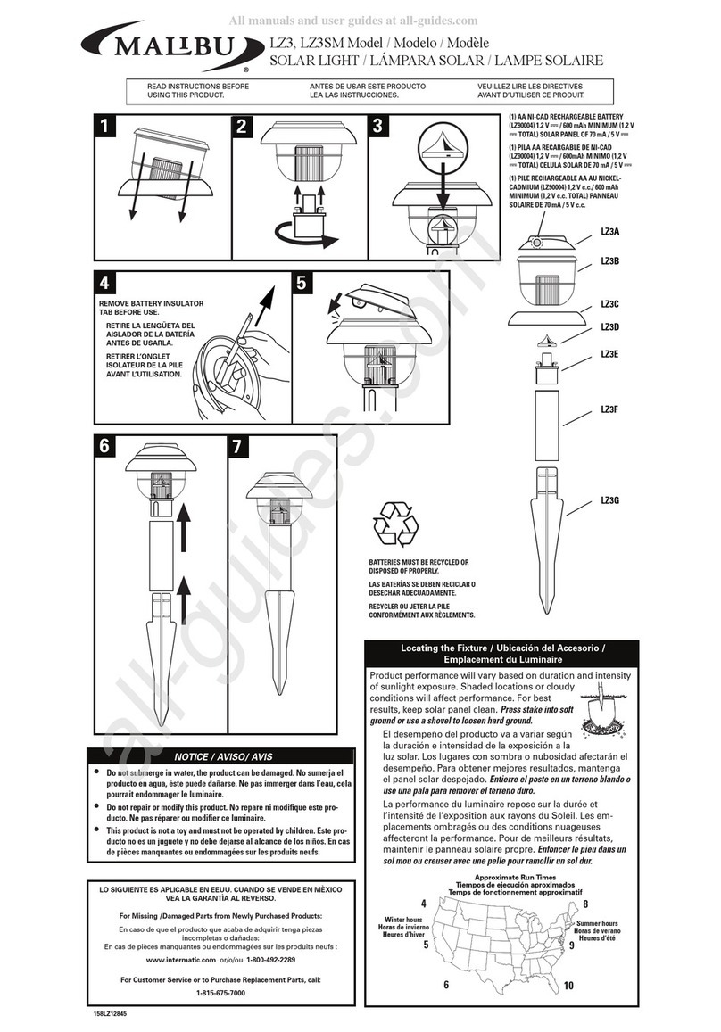 Intermatic Malibu LZ3 quick start guide