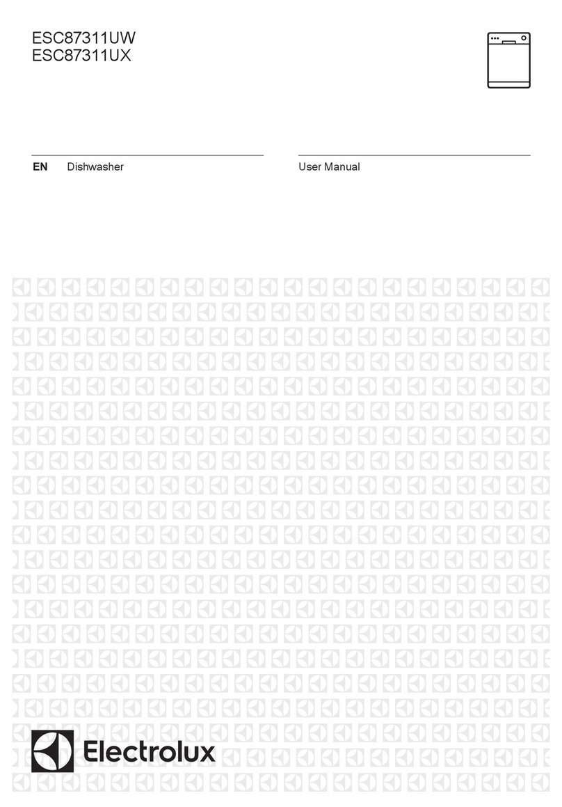 Electrolux ESC87311UW User manual