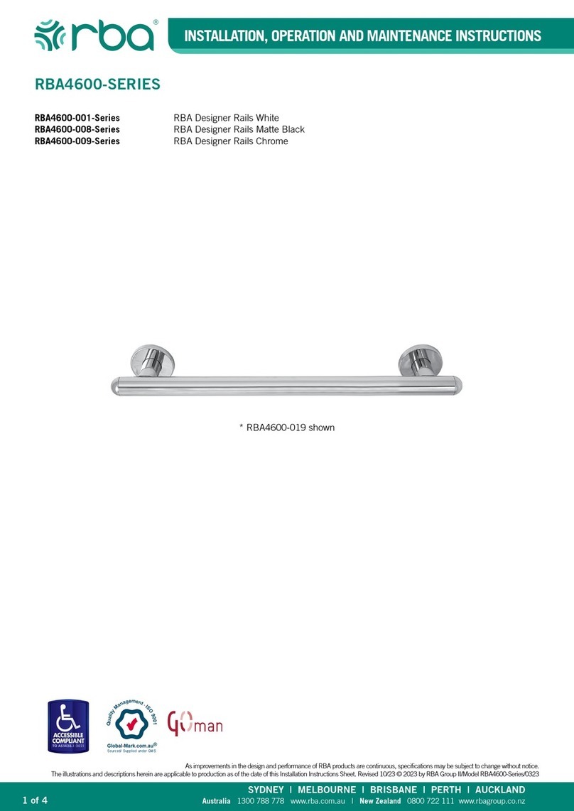 rba RAFFAELLO RBA4600 Series Manual