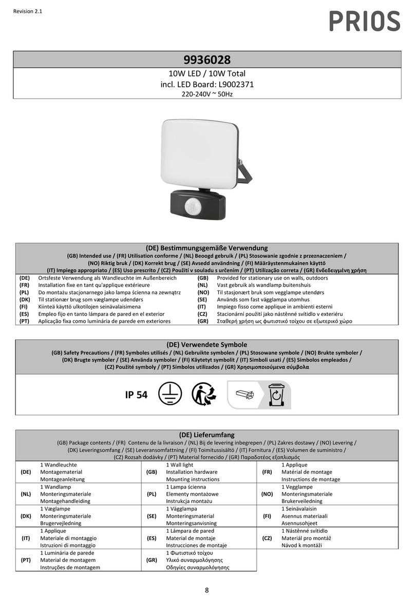 PRIOS 9936028 manual
