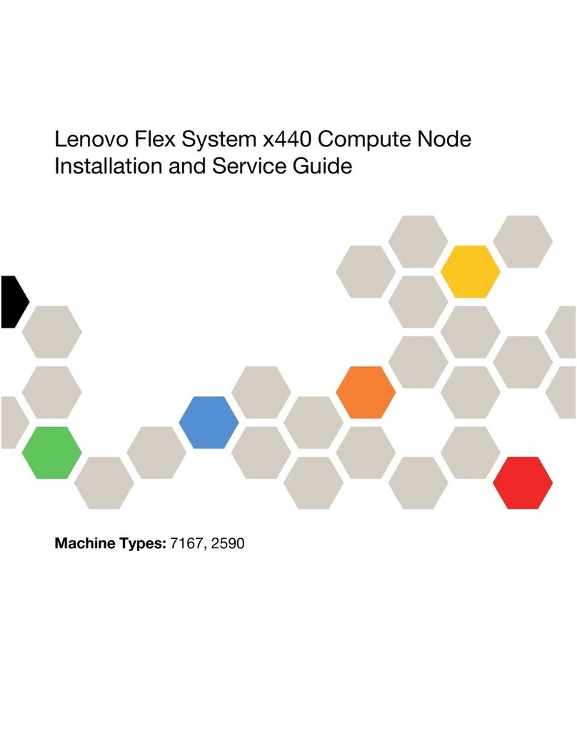 Lenovo Flex System x440 Compute Node Installation and maintenance instructions