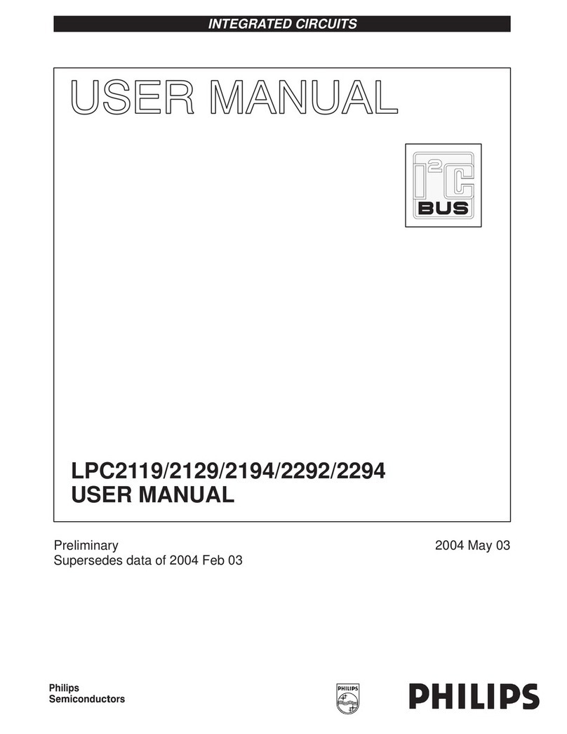 Philips LPC2194 User manual