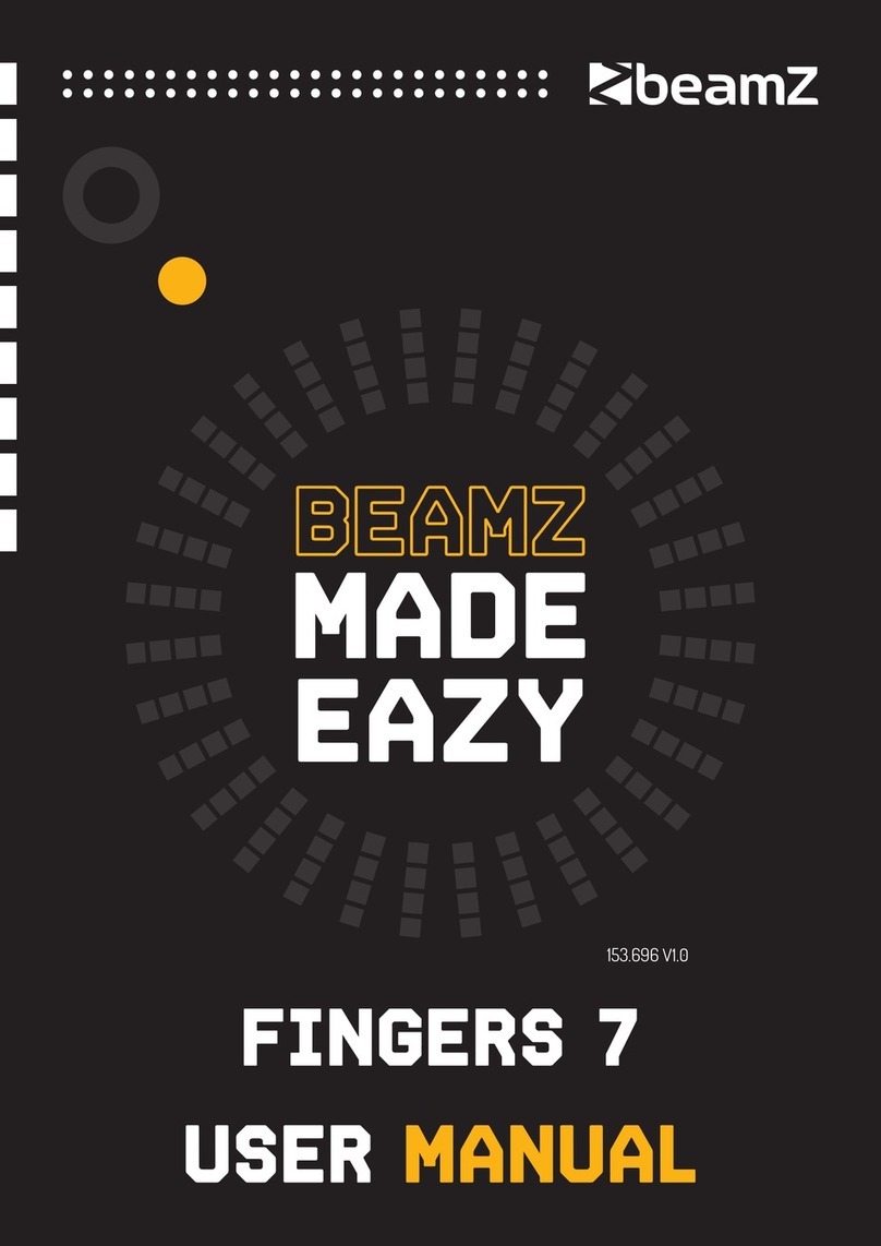 Beamz FINGERS 7 user manual