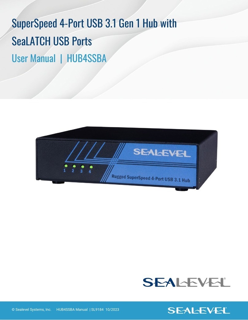 SeaLevel HUB4SSBA user manual