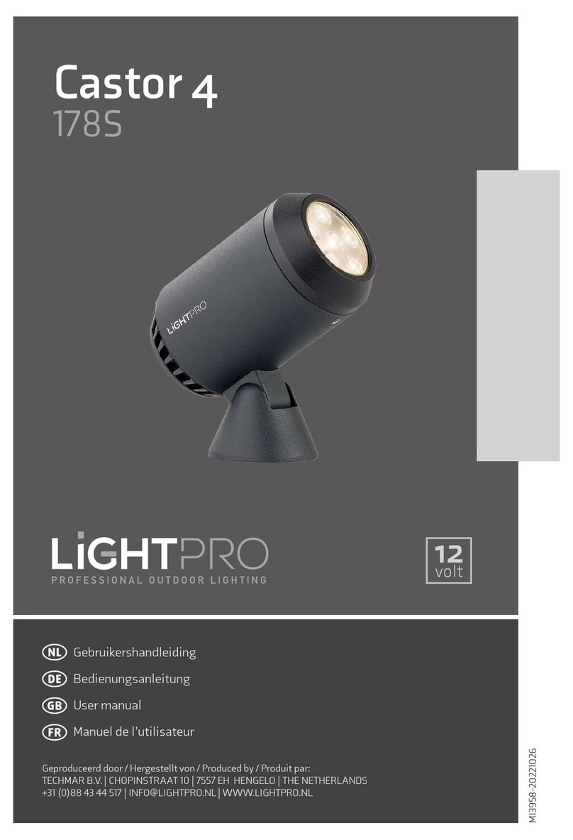 LightPro Castor 4 User manual