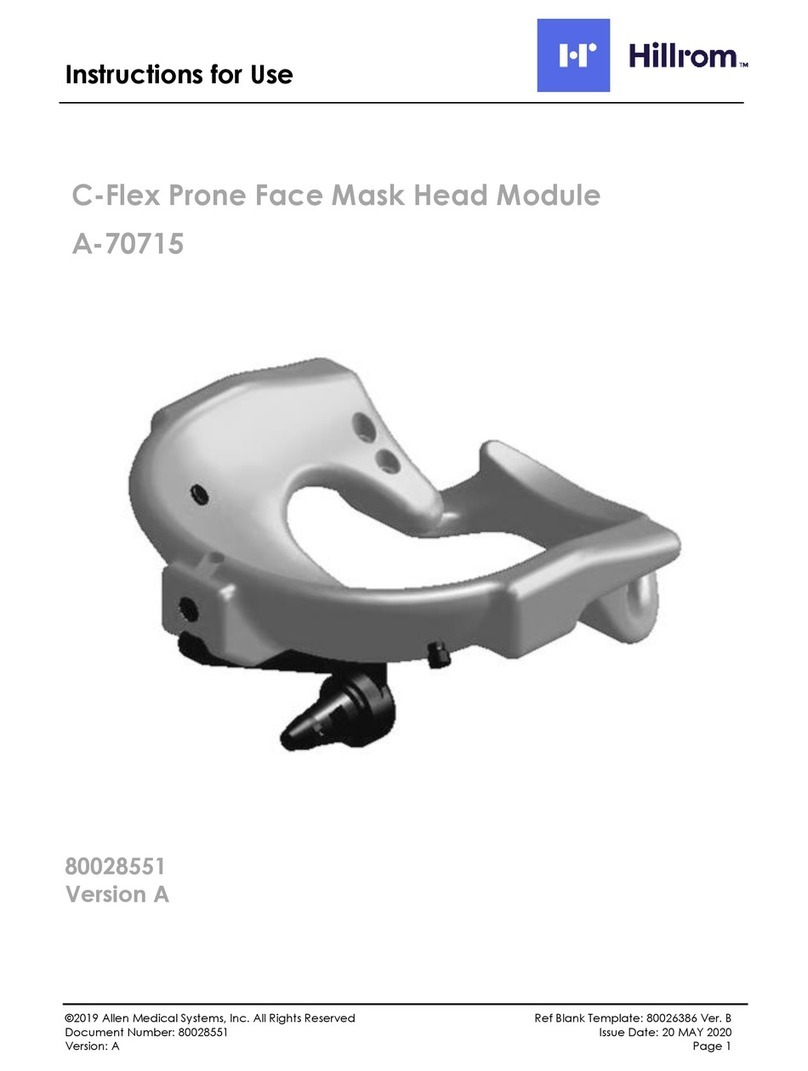 Hillrom A-70715 Instructions for use