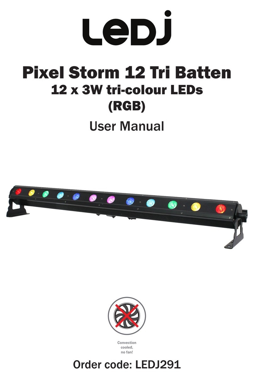 Ledj Pixel Storm 12 User manual