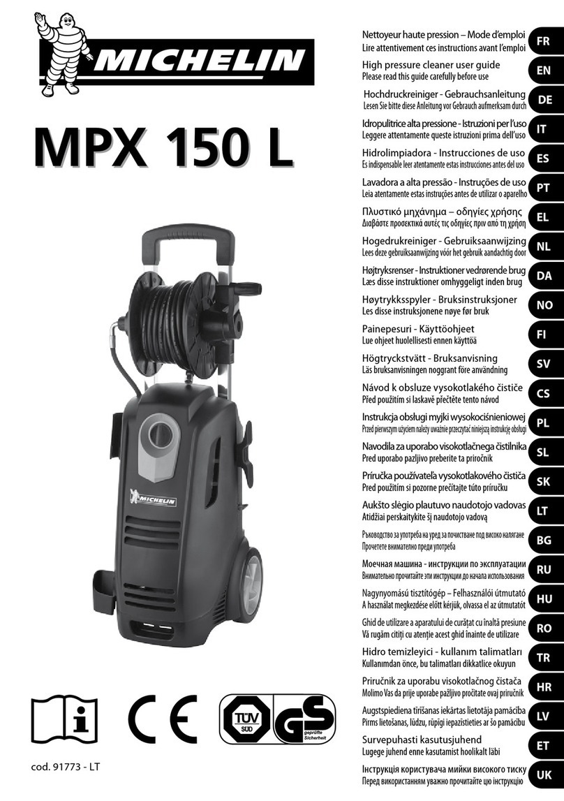 Michelin MPX 150 L User manual