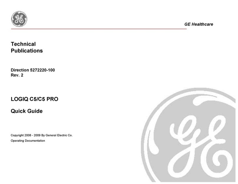 GE LOGIQ C5 Premium User manual