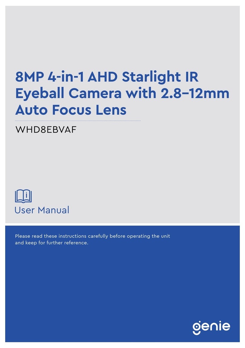 Genie WHD8EBVAF user manual