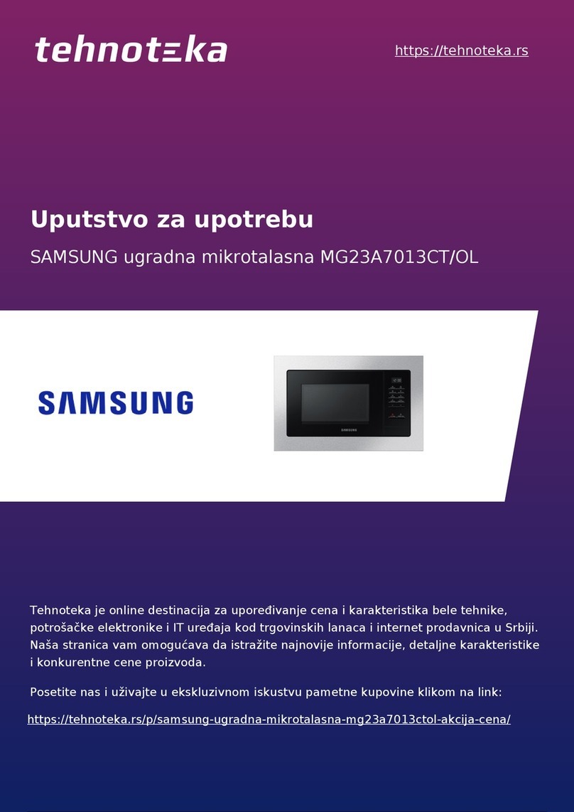 Samsung MG23A7013CT/OL User manual