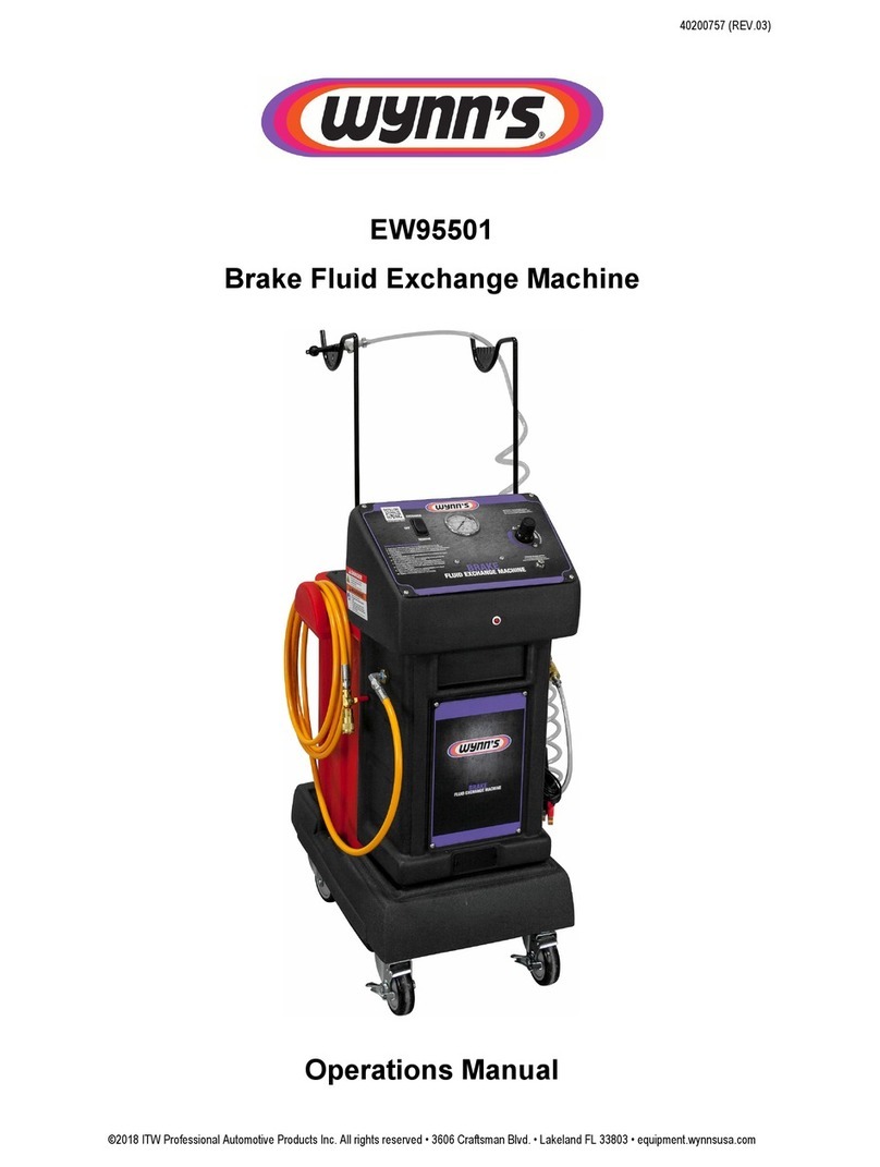 Wynn's EW95501 Operation manual