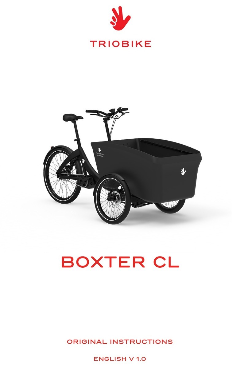 TRIOBIKE BOXTER CL Original instructions