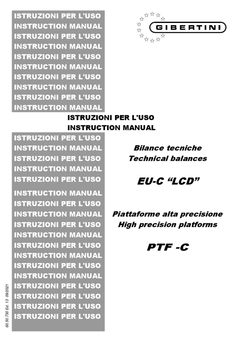 Gibertini EU-C LCD User manual
