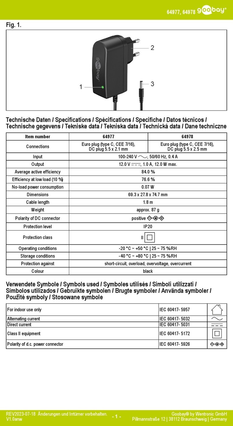 Goobay 64977 user manual
