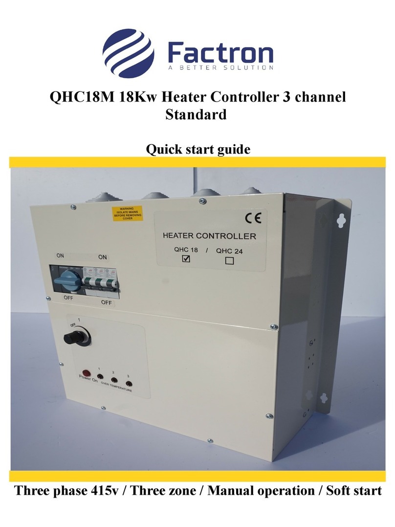 Factron QHC18M quick start guide