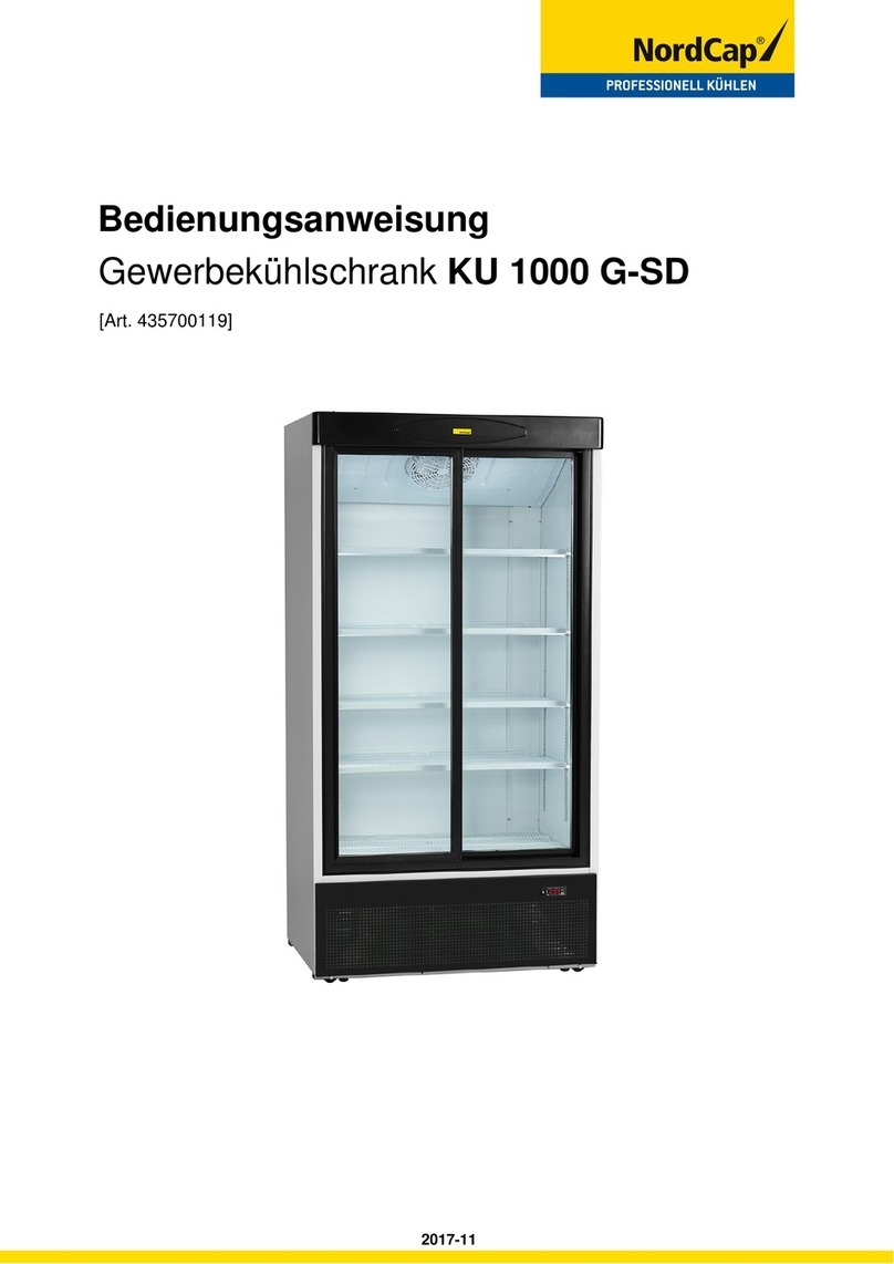 Nordcap KU 1000 G-SD manual