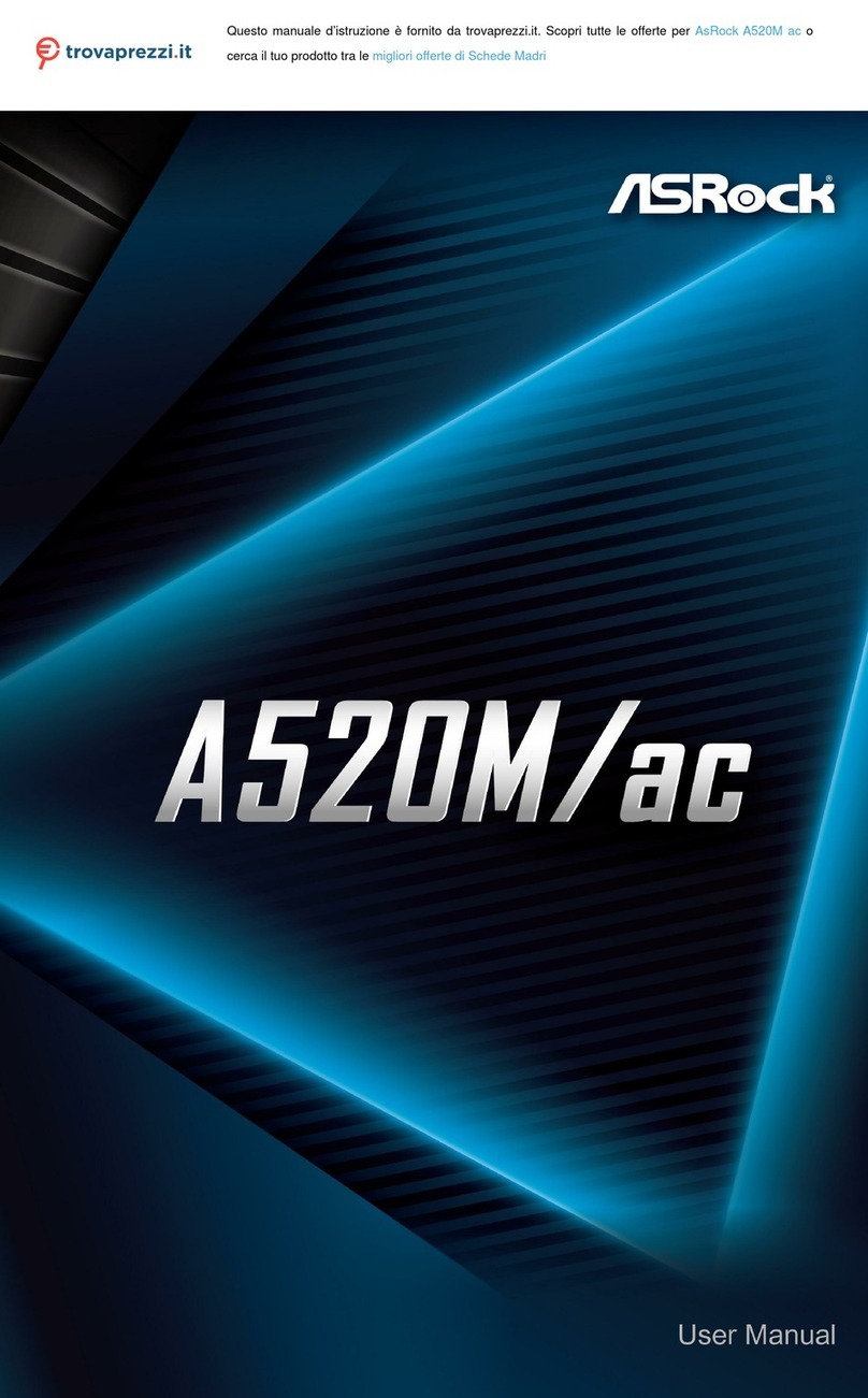 ASROCK A520M/ac User manual ASROCK A520M/ac User manual