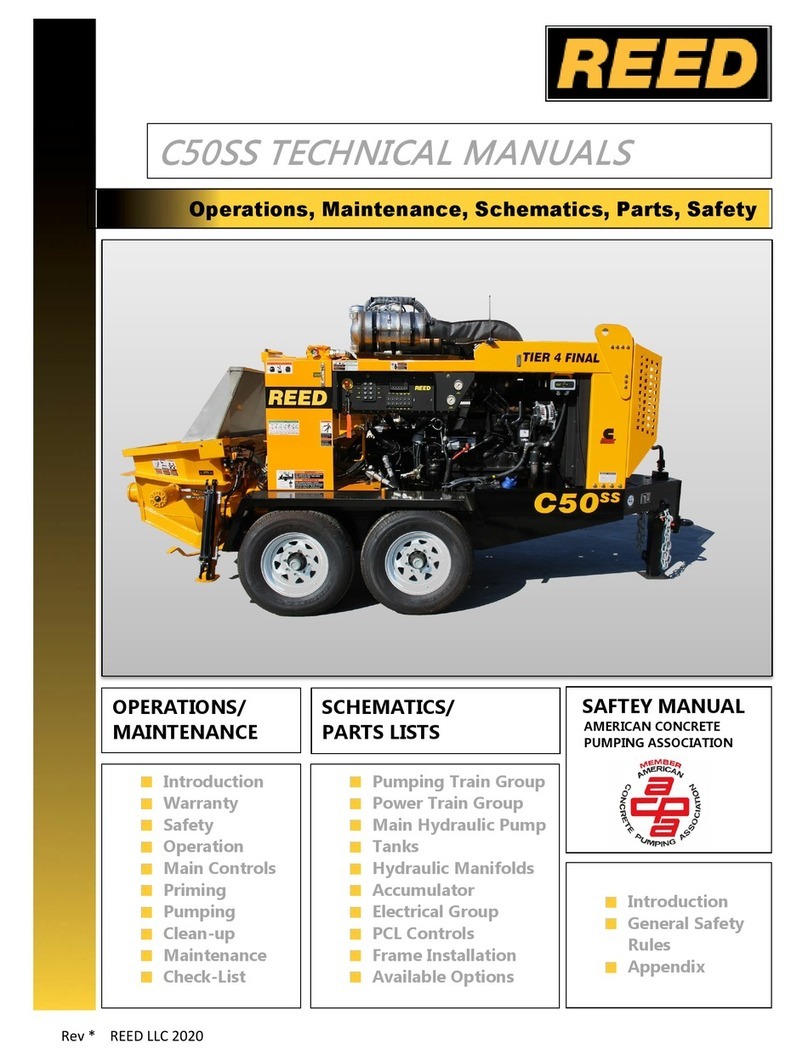 REED C50SS User manual