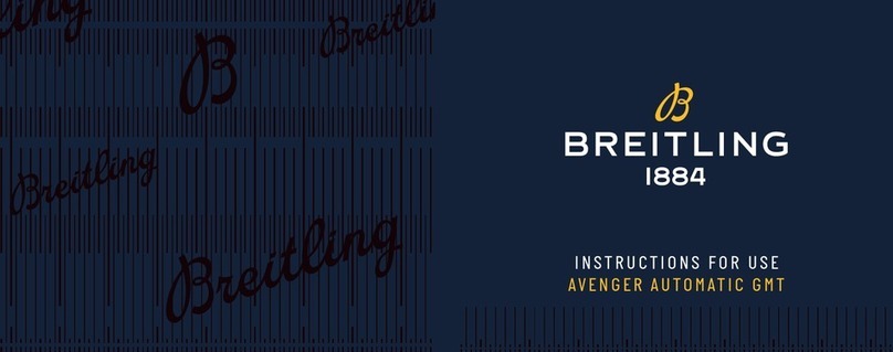Breitling AVENGER AUTOMATIC GMT 44 User manual