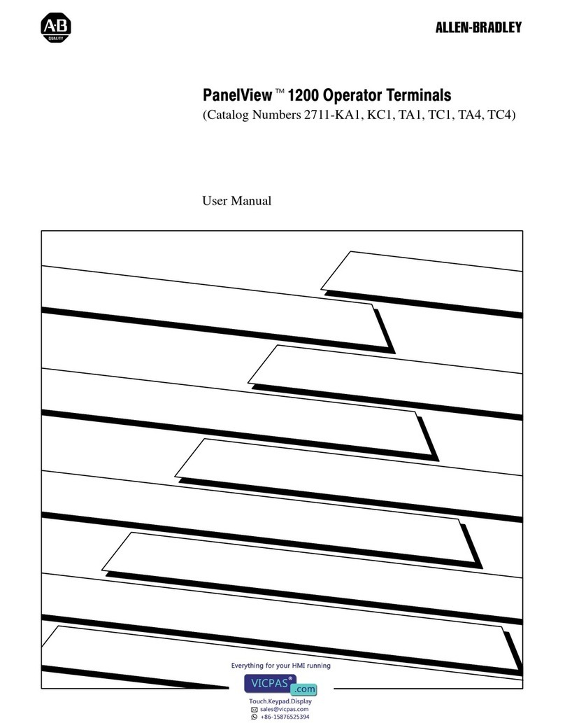 Allen-Bradley PanelView 1200 user manual