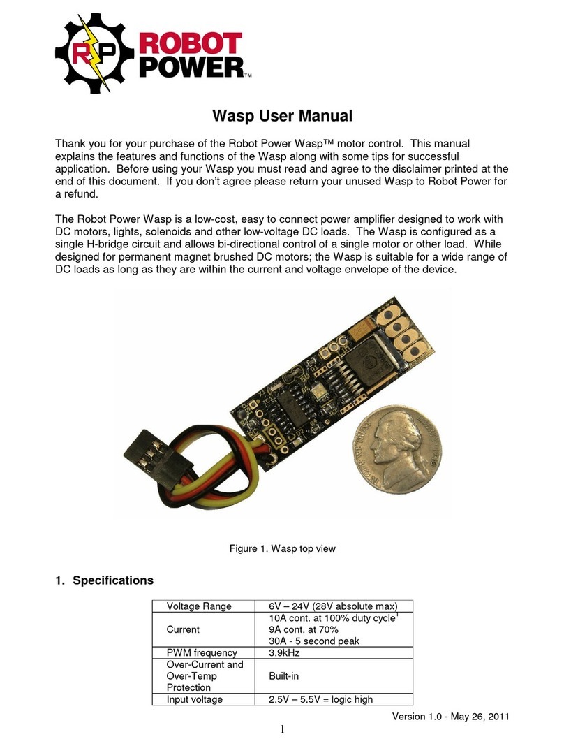 Robot Power WASP user manual