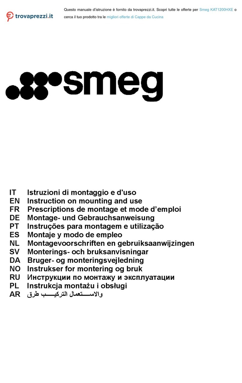 Smeg KAT1200HXE Technical manual