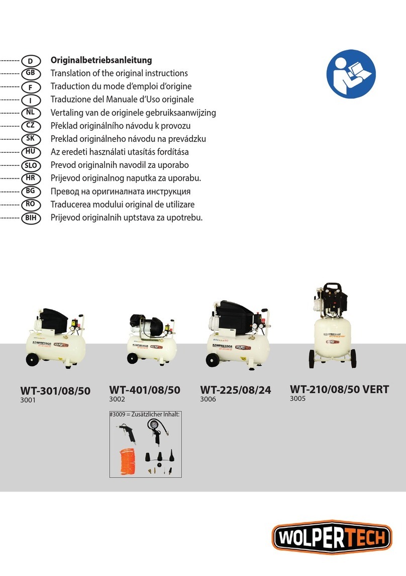 Wolpertech WT-301/08/50 User manual