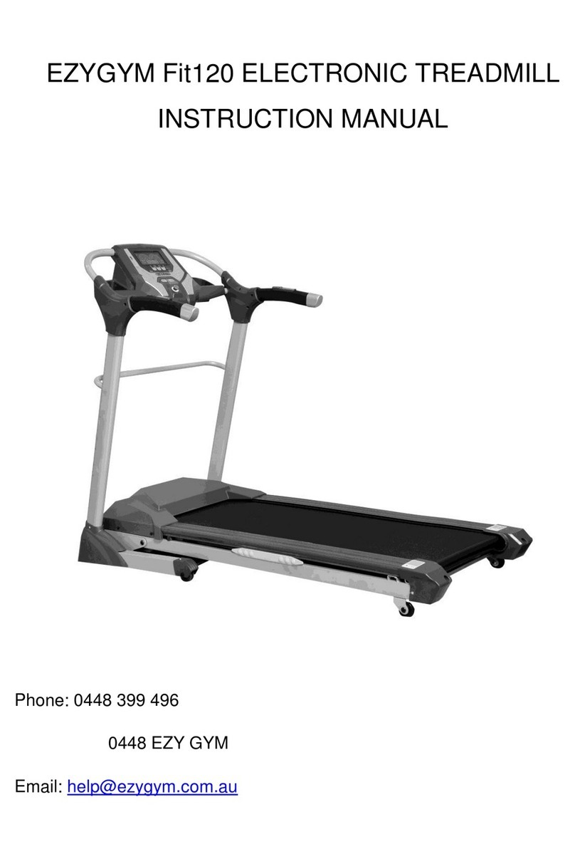 Ezy Gym Fit120 User manual