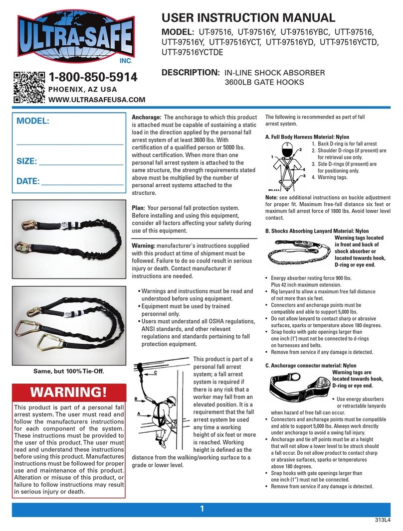 Ultra-safe UT-97516 User instruction manual