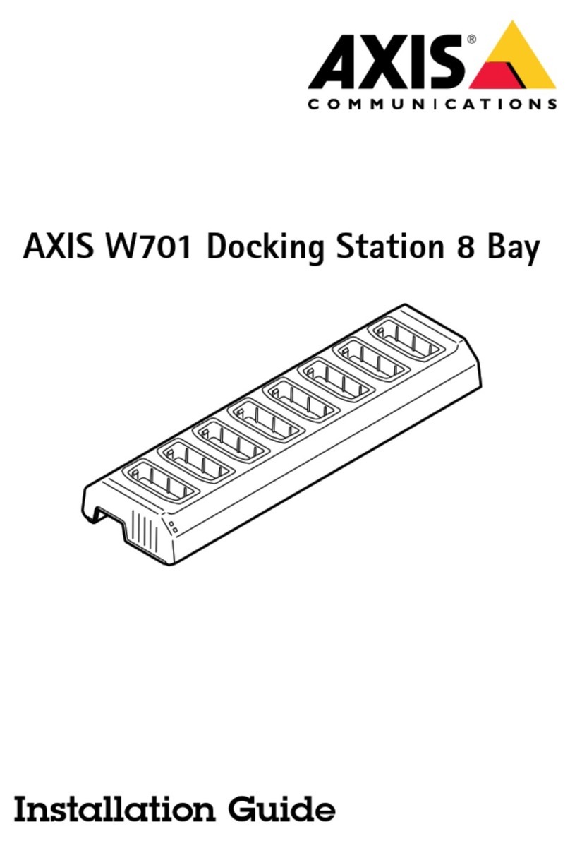 Axis W701 User manual