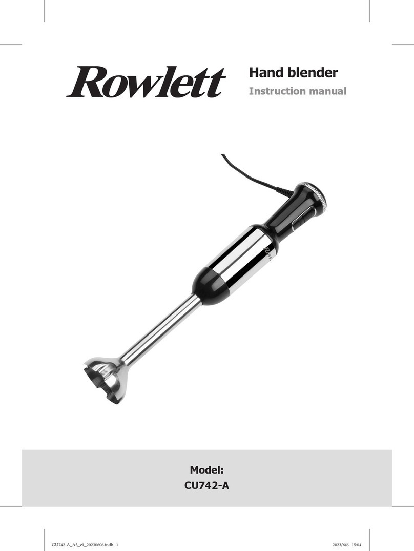 Rowlett CU742-A User manual