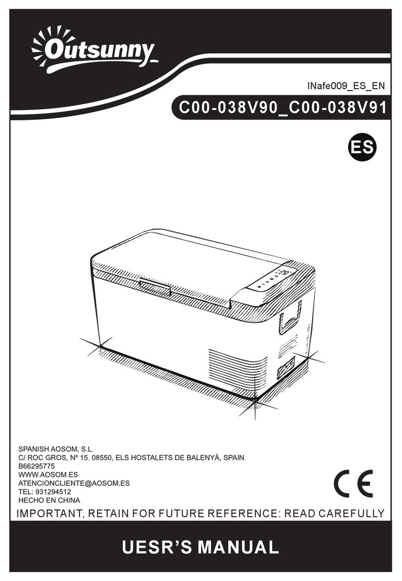 Outsunny C00-038V90 user manual