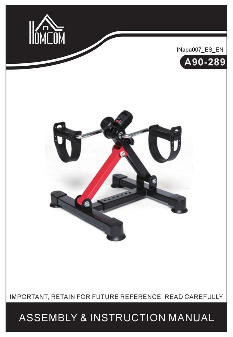 HOMCOM A90-289 Installation guide HOMCOM A90-289 Installation guide