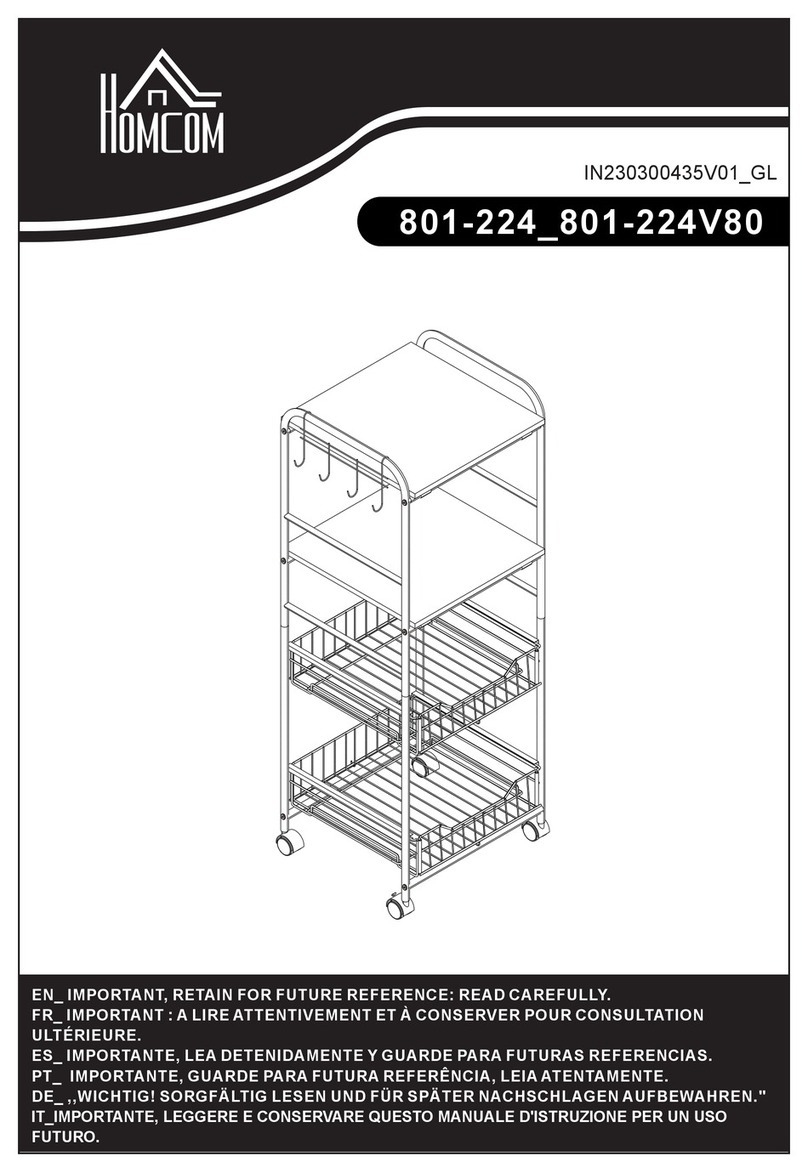 HOMCOM 801-224 User manual HOMCOM 801-224 User manual