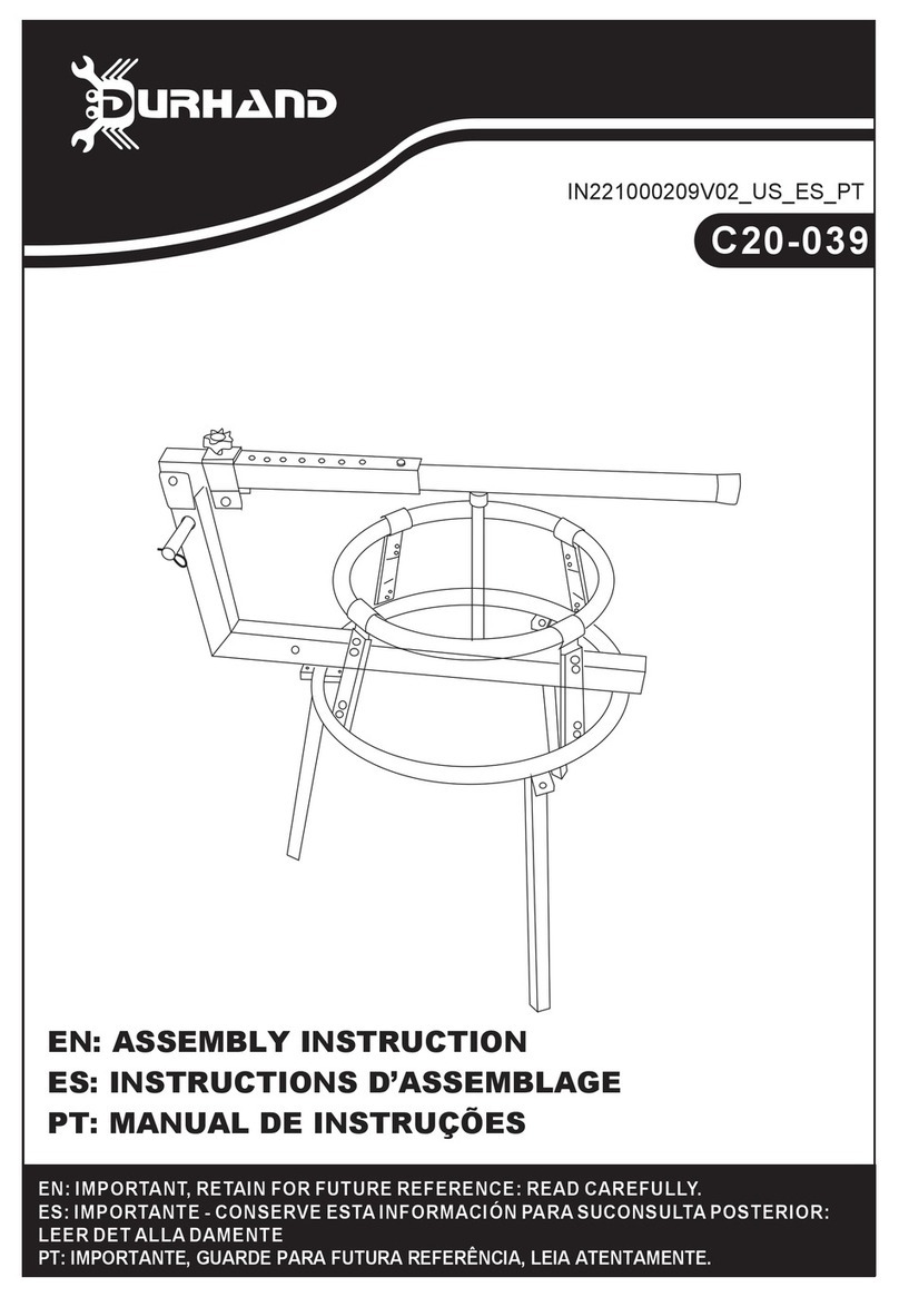DURHAND C20-039 Assembly instruction