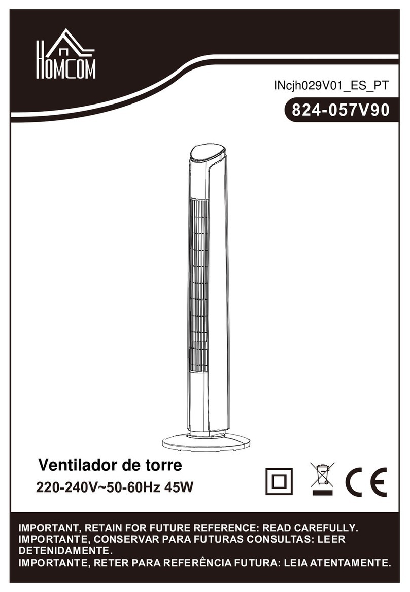 HOMCOM 824-057V90 User manual